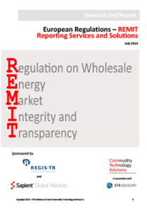 European Regulations – REMIT Reporting Services and Solutions