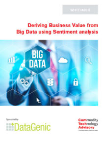 Deriving Business Value from Big Data using Sentiment analysis